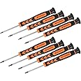 TEKPREM 8 in 1 Security Torx Screwdrivers with T3 T4 T5 T6 T7 T8 T9 T10 Torx Bit,Complete Torx Repair Kit for Mac Mini,iMac,Xbox Controller,PS3,PS4,Computer and Pocket Knife