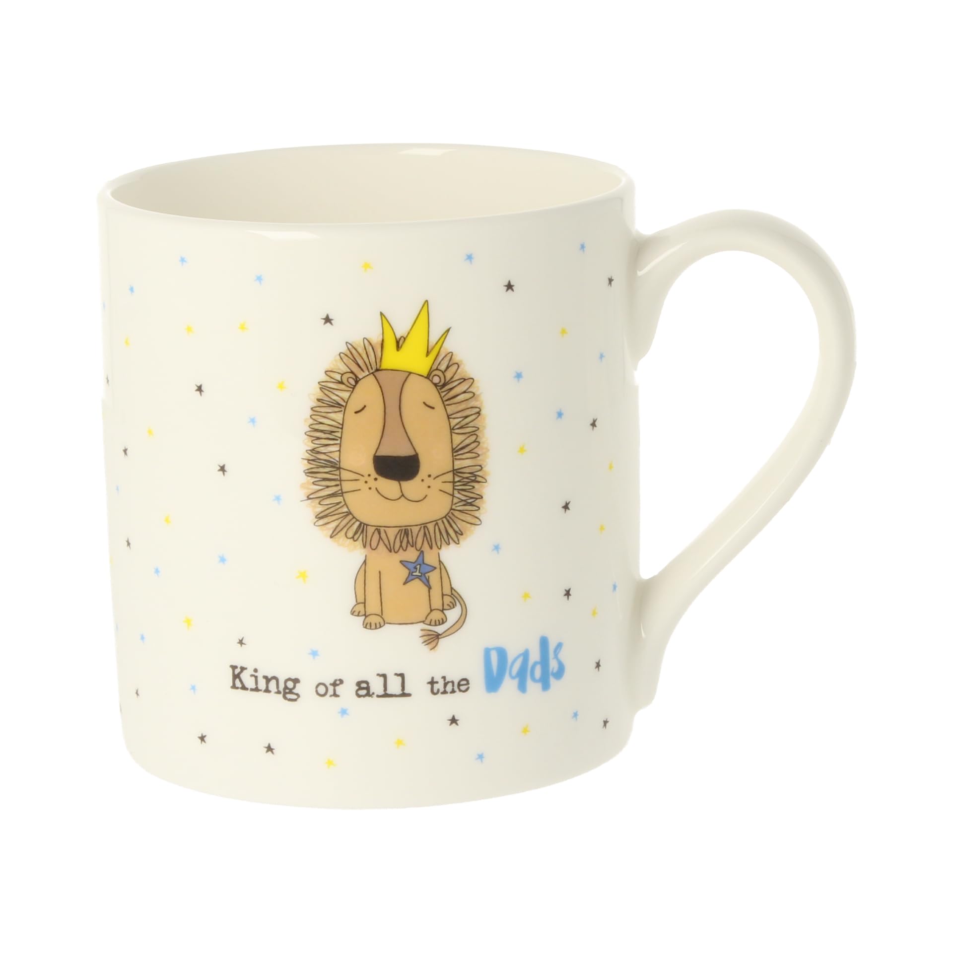 Dandelion Stationery King of All The Dads Roar-Some Dad Mug Funny Gift Idea QDS20