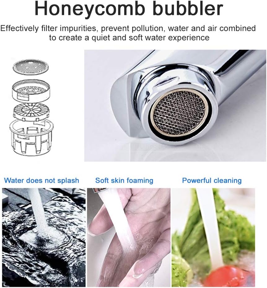 ETIGER Automatic Touchless Bathroom Sink Faucet, Sink Faucet Motion Activated Hands Free Hot & Cold Tap for Home, Hotel, Shopping Mall etc: Home & Kitchen