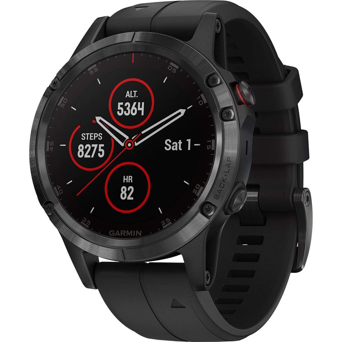 Smartwatch Fenix 5 Plus/SAP/Black 010-01988-01 Garmin