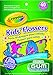 GUM Crayola Kids’ Flossers, Grape, Fluoride Coated, Easy Grip Handle, Ages 3+, 40 Count