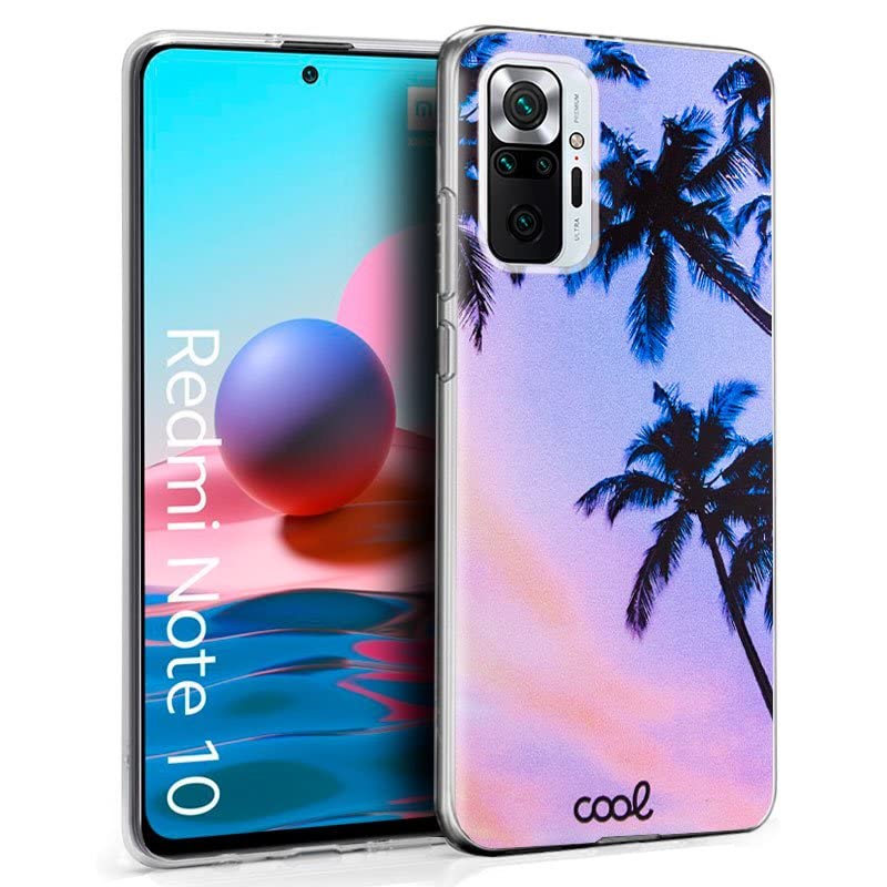 Cool Case for Xiaomi Redmi Note 10 / Note 10s Beach Drawings