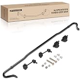 A-Premium [16mm] Rear Suspension Stabilizer Bar Assembly Sway Bar Kit | with Sway Bar Bushing &amp; Bracket, Compatible with Subaru Forester 09-18, Impreza 08-16, Crosstrek 16-17, XV Crosstrek, WRX