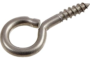 The Hillman Group The Hillman Group 4277 1-5/8 in. Stainless Steel Screw Eyes Lag Thread (10-Pack)