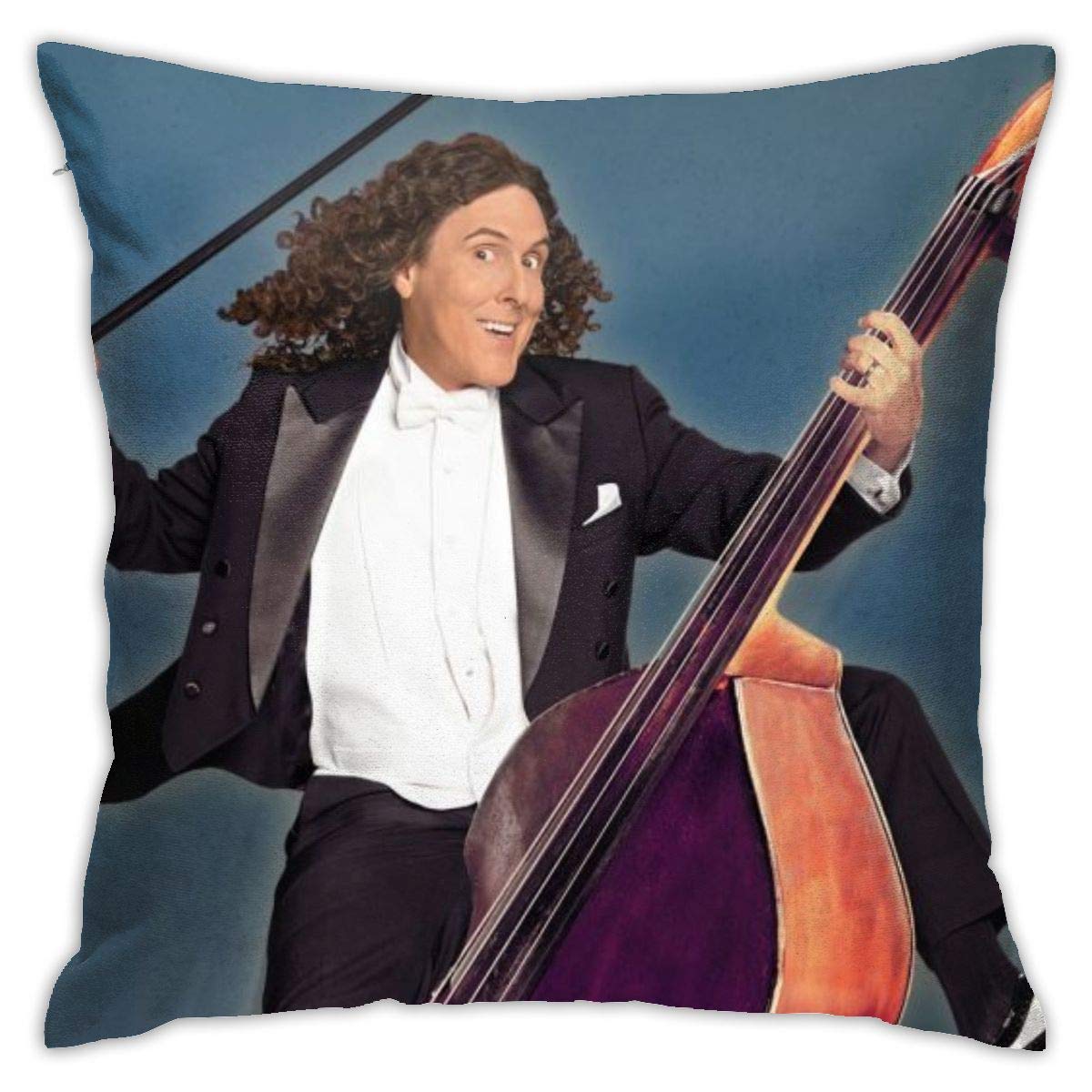 LIHEHEN Weird Al 1 Tour 2019 Yankovic DIY Printing Cloth Hot Item Chic Cozy Decorative Pillowcases Decorated Living Room/Bedroom/Sofa 45cm45cm/18inch18inch