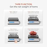 MUNBYN Digital Postal Scale 66lb/30kg with Hold Tear Function & Tape Measure view 4