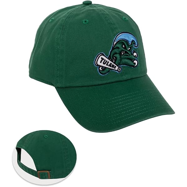 Desert Cactus University Of South Florida USF Bulls Baseball Hat, Adjustable Strap, Green