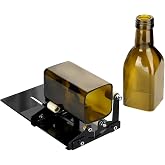 Fixm Glass Bottle Cutter for Square Round Wine Beer Bottles DIY | Complete accessories kit, upgrade version, cutting machine, craft tool