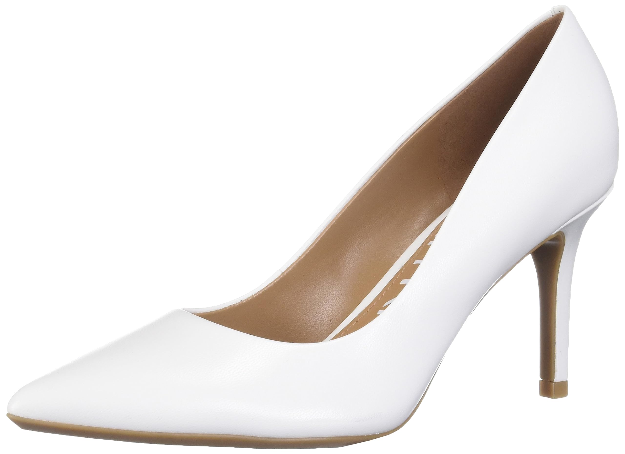 Photo 1 of Calvin Klein Women's Gayle Pump, White Leather, 6