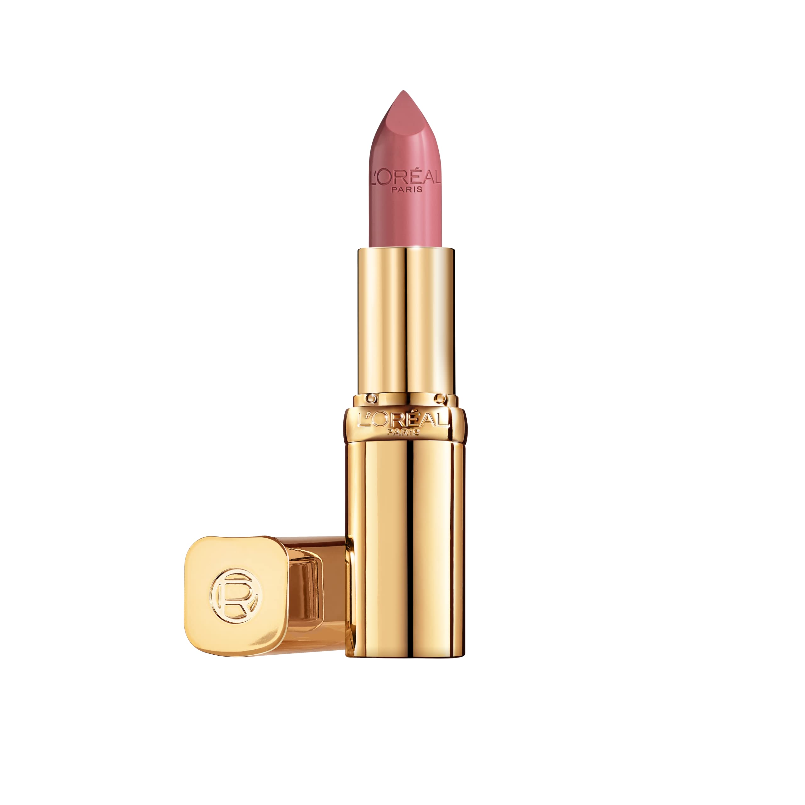 L'Oréal Paris Color Riche Satin Smooth Lipstick, Moisturising Pure Pigment Lip Colour, With Omega 3 & Vitamin E, 302 Rosewood
