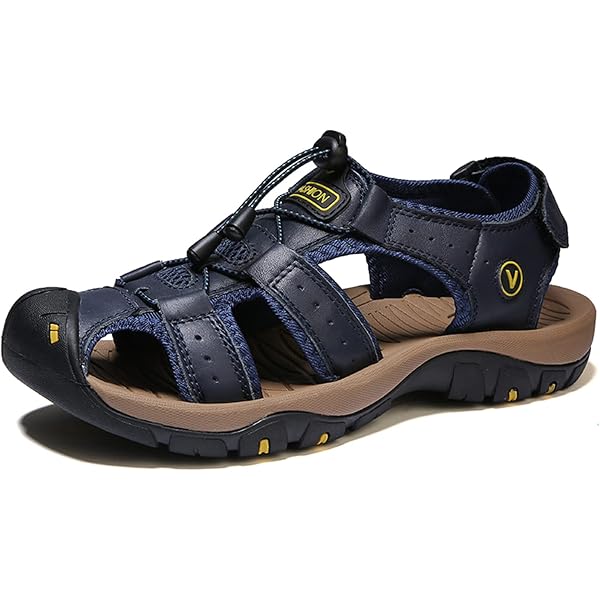 Sandalias De Trekking Para Hombre: Punta Cerrada, Suela Antideslizante, Transpirables - Ideales Para Playa, Deporte Y Exterior