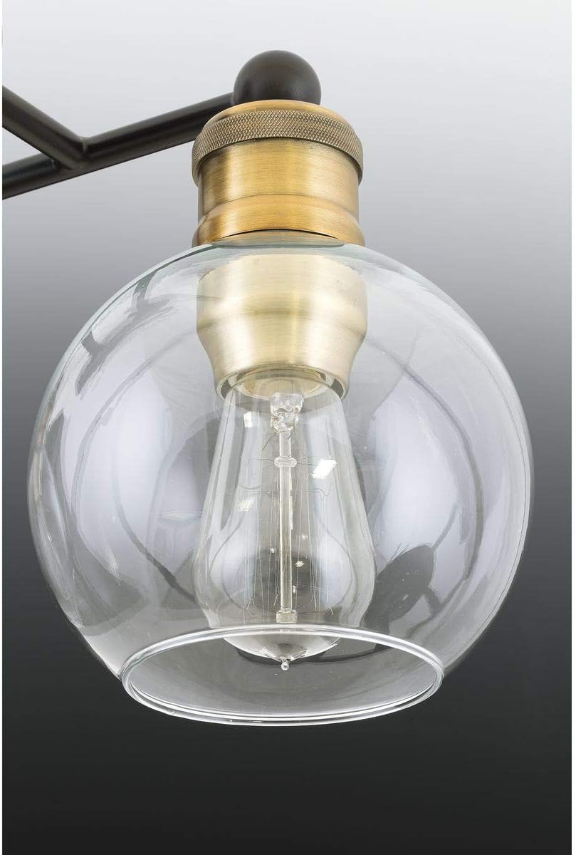 Hansford Collection Antique Bronze Two-Light Vintage Wall Light - - 