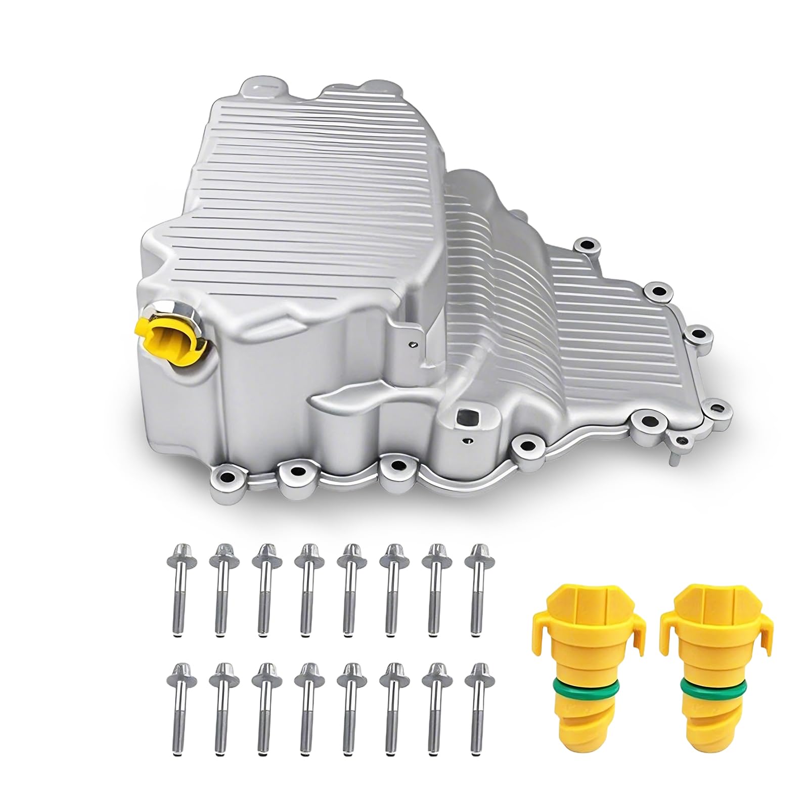 Photo 1 of Upgraded aluminum Engine Oil Pan Bolt Kit Compatible with Ford F150 2017-2019 3.5L, F150 2018 3.3L, Expedition 2018-2019 3.5L & Lincoln Navigator 2018 3.5L - Replace Part HL3Z-6675-A