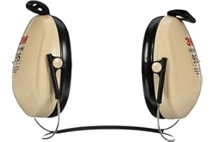 3M PELTOR Hearing Protection Optime 95 Earmuffs, Adjustable Earcups, E-A-Rfit Compatible, Stainless Steel