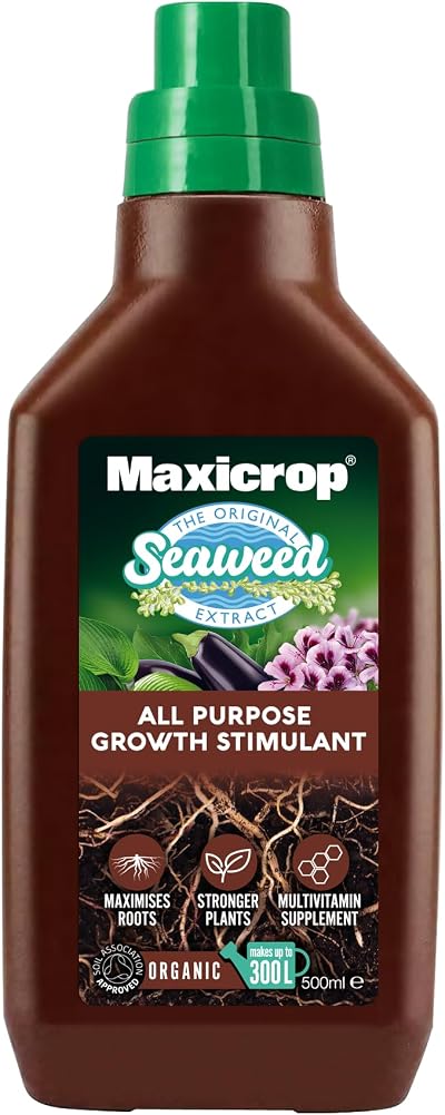 Maxicrop POPGSYDL Seaweed Extract Organic Plant Growth Stimulant 500ML