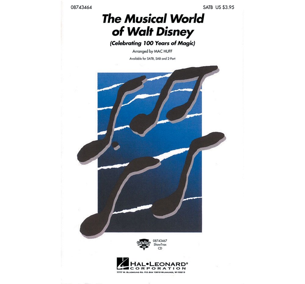 The Musical World Of Walt Disney Satb Fur Satb Gemischter Chor Klavierbegleitung Mit Akkordsymbolen Amazon De Bucher
