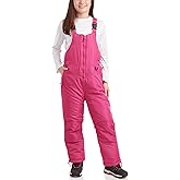 Arctic Hero Kids Snow Bibs - Boys and Girls Weatherproof Insulated Bibs Snow Pants Waterproof Overalls (Sizes 2T-18)