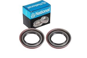 2 pc National Trans Output Seals for Chrysler Town & Country 1990-2016 | Transmission Output Shaft Seal, Stops ATF leaks at the transmission output and drips; direct-fit OE replacement output