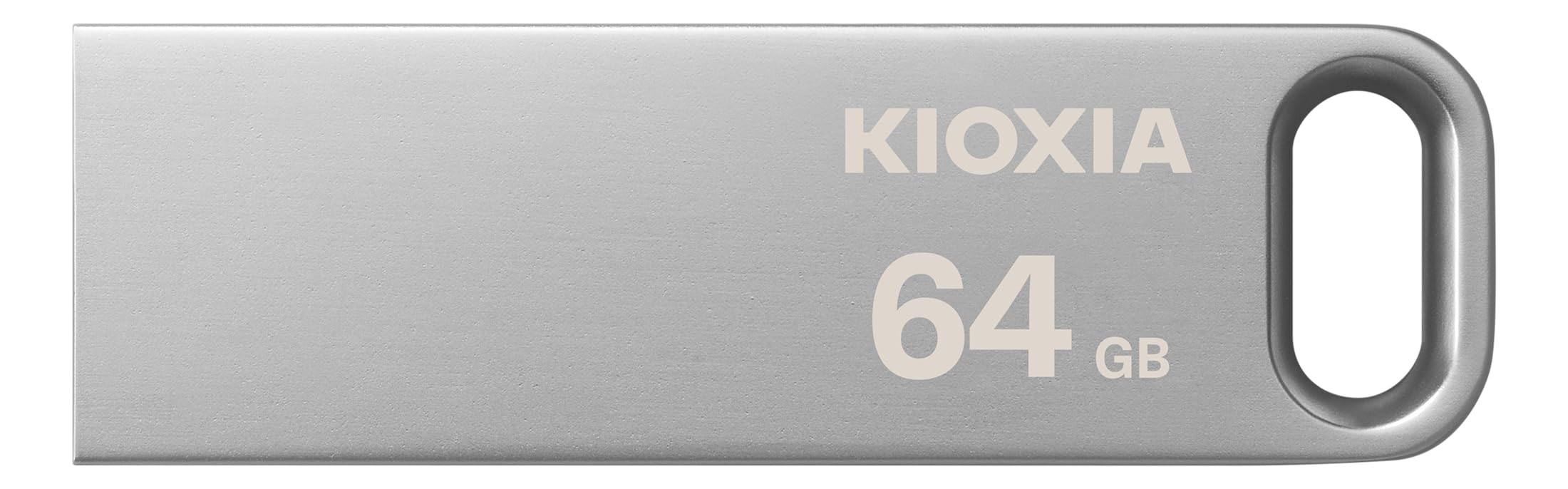 KIOXIA TransMemory U366 USB Flash Drive 64GB 3.0 USB File Transfer on PC/MAC, Metal