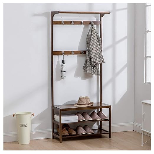 Mueble entrada zapatero perchero | Percheros de pared, percheros de pie...