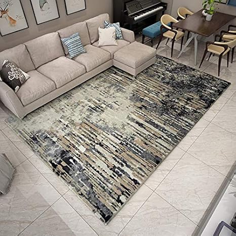 Amazon マインクラフト カーペット 光100均 カーペット 滑り止め 1x160cm 現代の抽象的なシンプルなカーペット のリビングルームのコーヒーテーブルの滑り止めの厚い印刷された家の床のマットポリエステルリビングルーム長正方形 ラグ カーペット オンライン通販