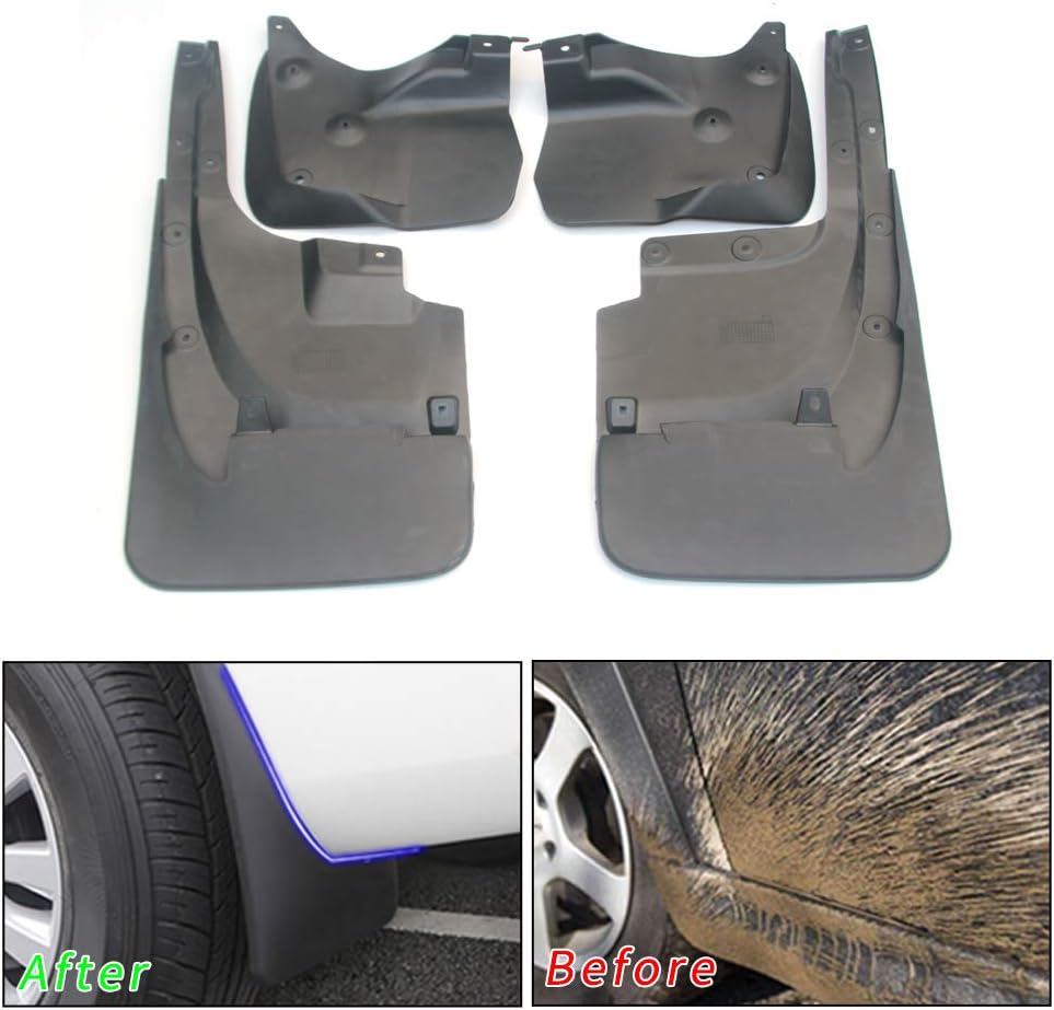 4Pcs Car Mud Flaps Mudguard for Toyota Sienna 20112016 Fender Splash