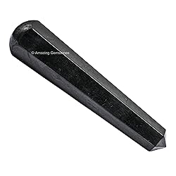 Amazing Gemstone Shungite Crystal Wand Massage