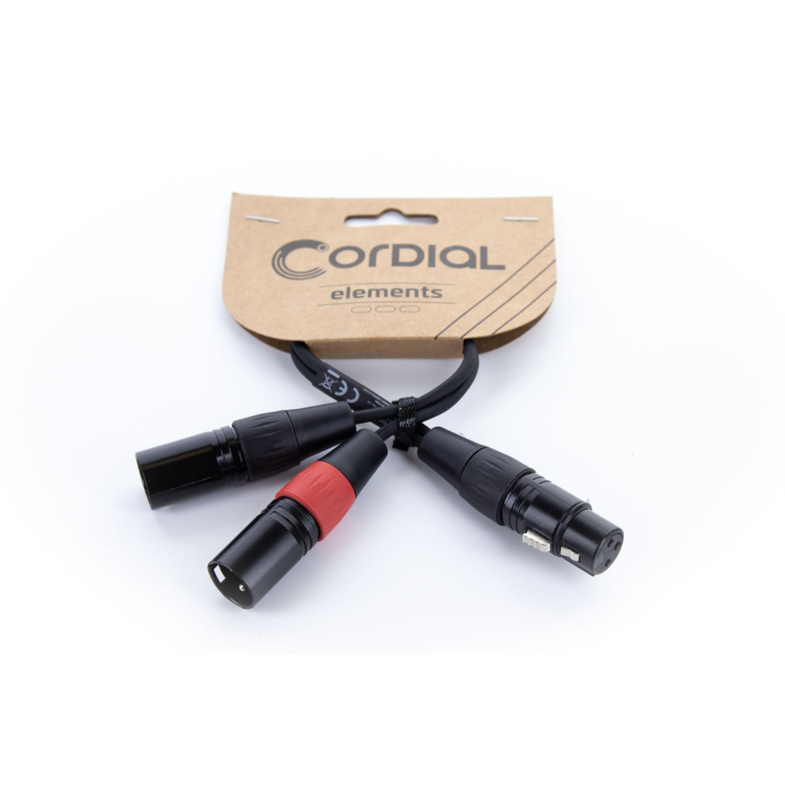 CORDIAL CABLES ECL EY03FMM BRETELLE Elements XLR cable