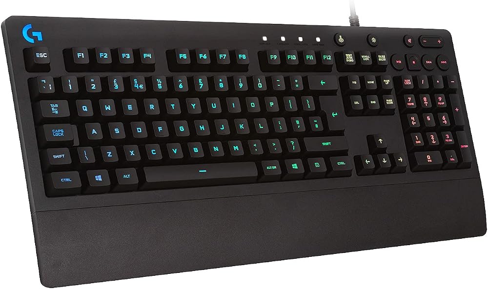 Logitech G213 Prodigy Gaming Keyboard UK Layout Black RGB Backlit