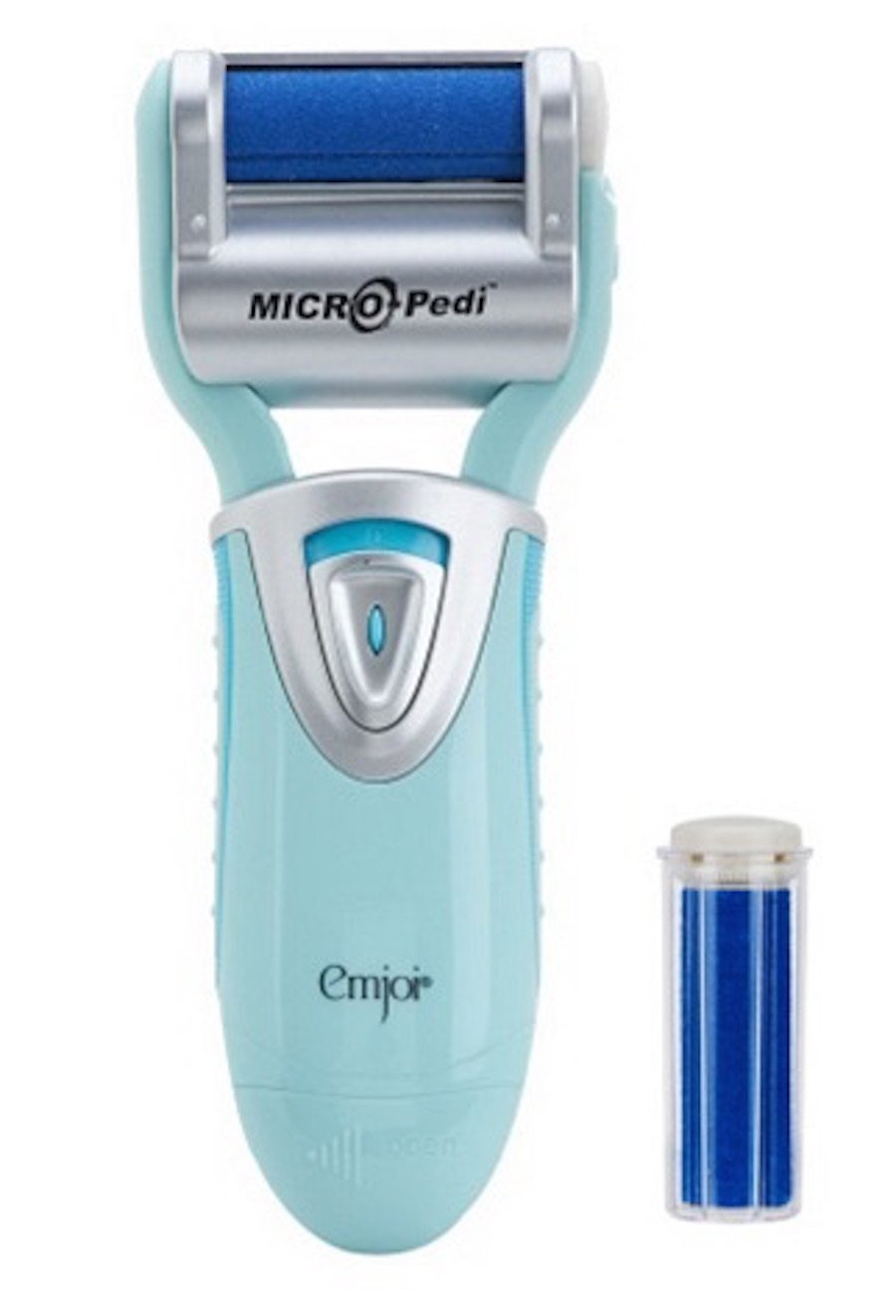 Emjoi Micro-Pedi Battery Operated Callus Remover - Turquoise : Beauty