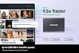 Samsung T7 Portable SSD 1 TB USB 3.2 Gen2 Indigo Blue MU-PC1T0H/WW view 4