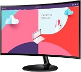 Samsung 27 inch LCD Monitor Black view 3