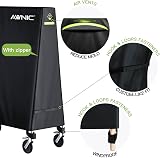 AWNIC Table Tennis Table Cover Outdoor Waterproof Weatherproof 165x170 cm view 5