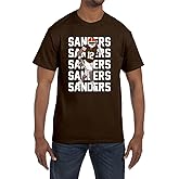 Brown Shedeur Sanders Text Pic T-Shirt