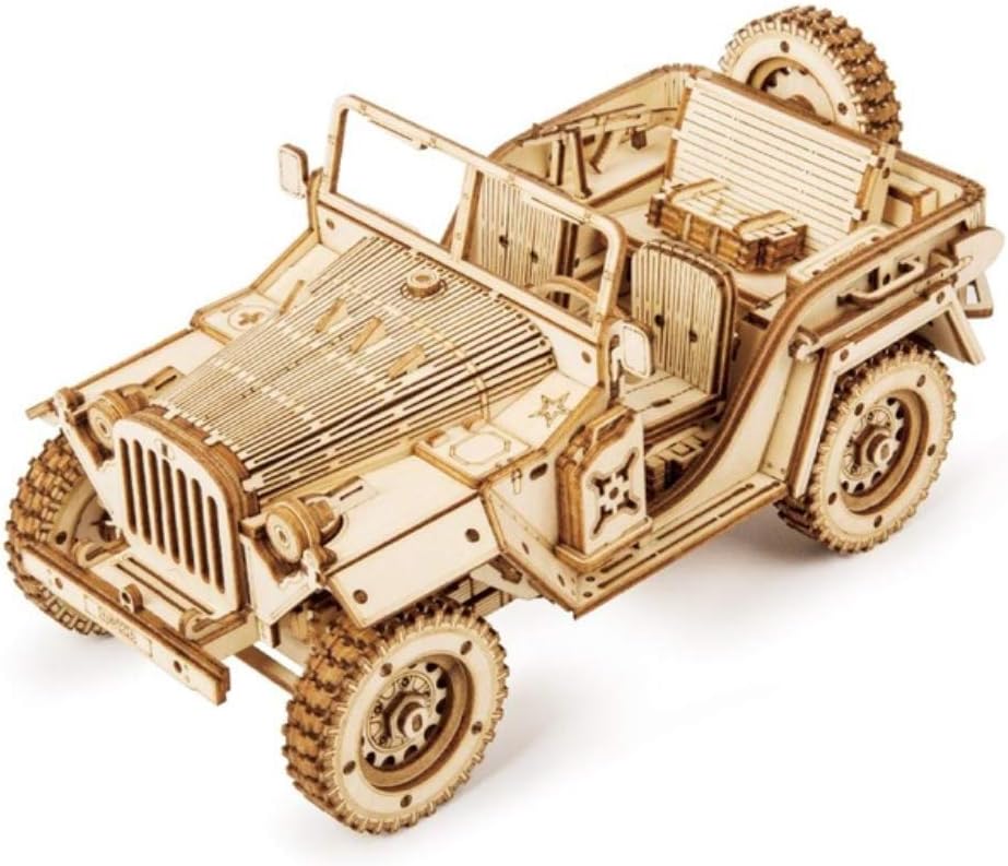 TIAO HolzSpielzeugSet, 3DGeräte Modell, DIY Laser