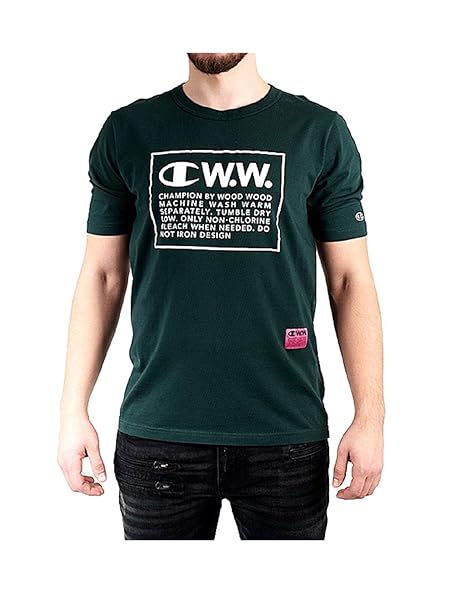 magliette champion uomo verde