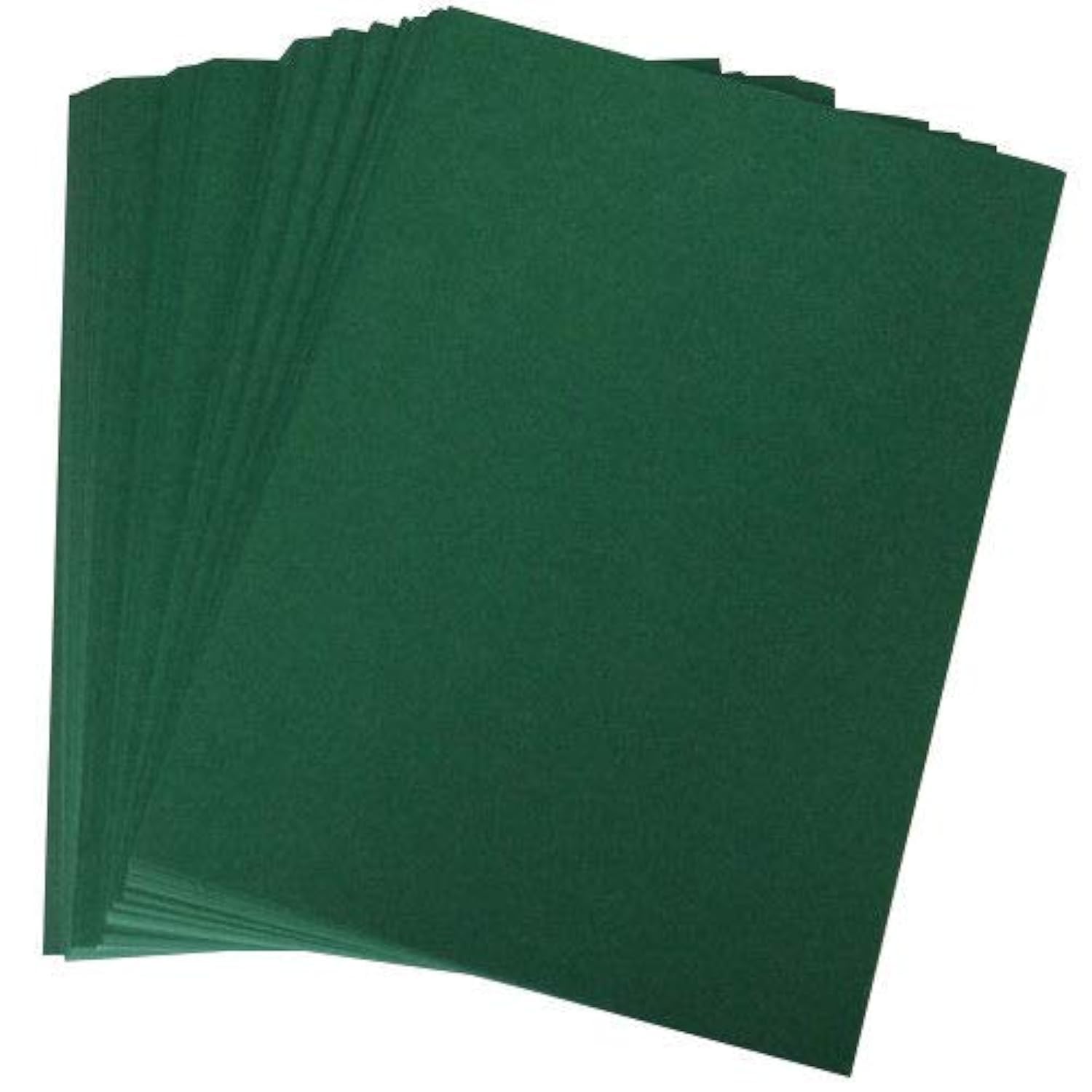 StellaWeds 50 x A4 Green Card Stock - 260gsm