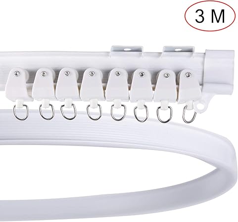 Amazon Com Morningrising 3 Meters Bendable Straight Curved