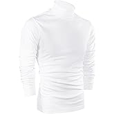 Utopia Wear Turtleneck Men Slim Fit UPF 50+ Lightweight Pullover Sweater Long Sleeves Top