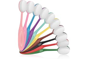 YEWANG 10 PCS Ink Blending Brushes for Card Making Supplies, Ink Blending Brush for Stamping Scrapbooking Stencil Brush Craft Blending Brush Distress Ink Blending Tool