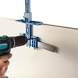 Trintion Punch Locator Adjustable Cabinet Jig Drill Guide Template for Handles view 7