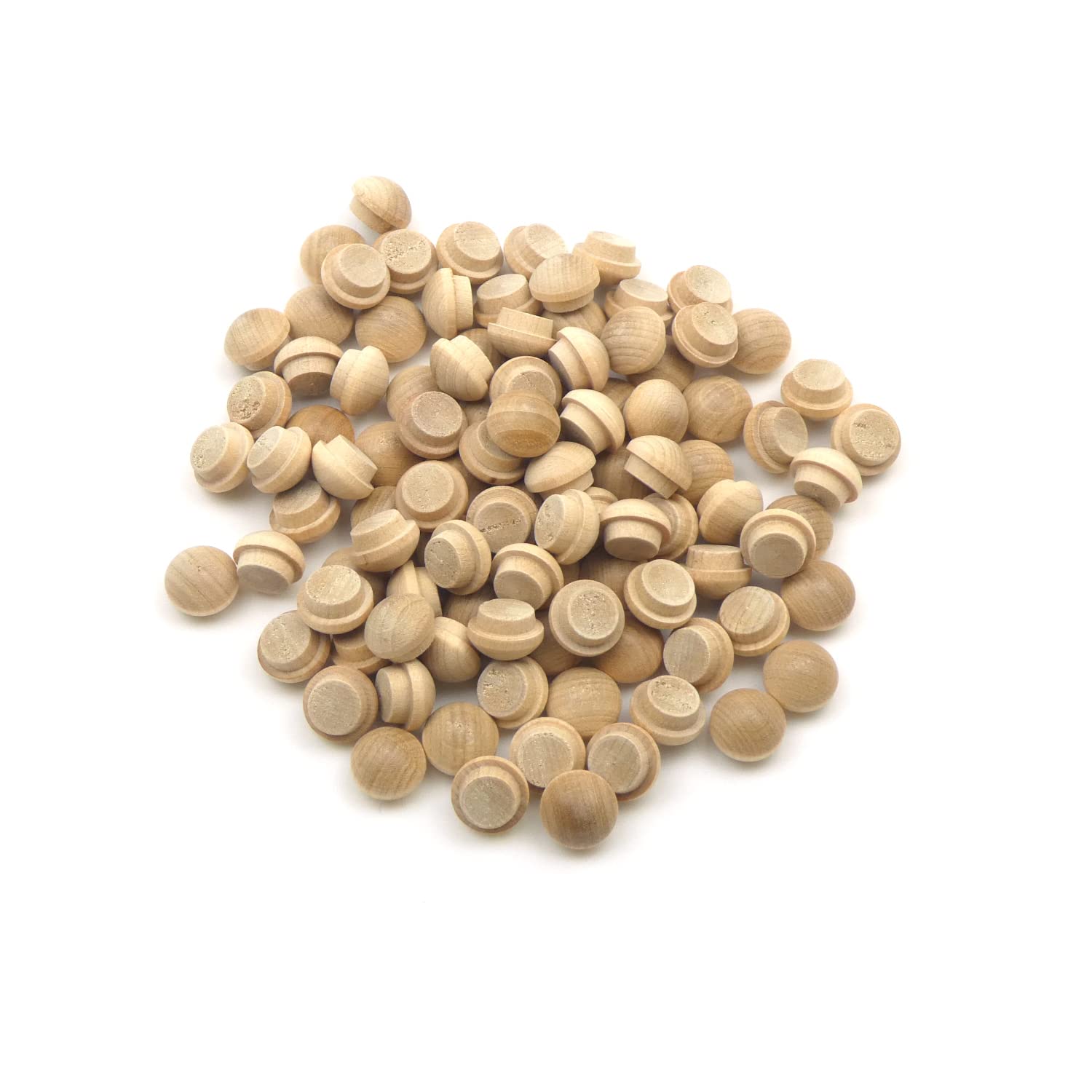 3/8" - 9.5mm Birch Mushroom Plug - Pack of 100