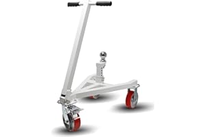 Krysolad Trailer Dolly, 3500 lb Tongue Weight Trailer Mover with 2-5/16" inch Ball, Angle Adjustable, Suitable for RV Boat Motorcycle Jet Ski