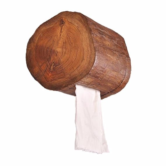QPSSP-holz, papier, handtücher, toilettenpapier rollenhalter