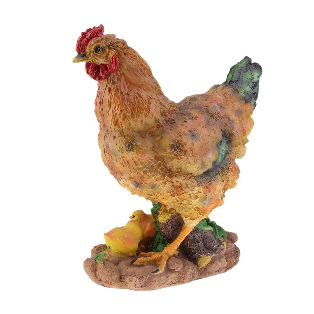 Best Resin Lawn Ornaments Hen With Chicks