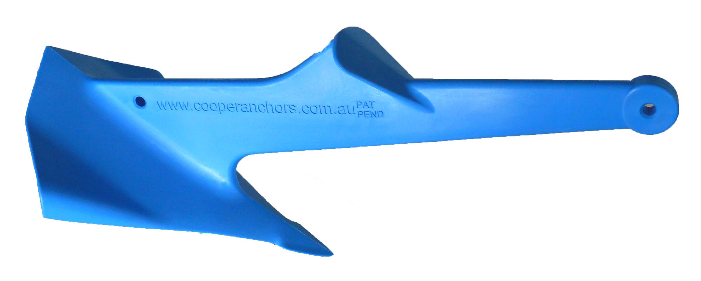 Cooper Anchor 1Kg/2.2lb - Nylon - PWC Anchor Jetski Anchor and Boat Anchor to 3.5m/12ft