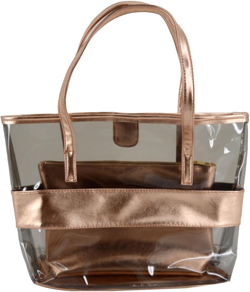 transparent beach tote
