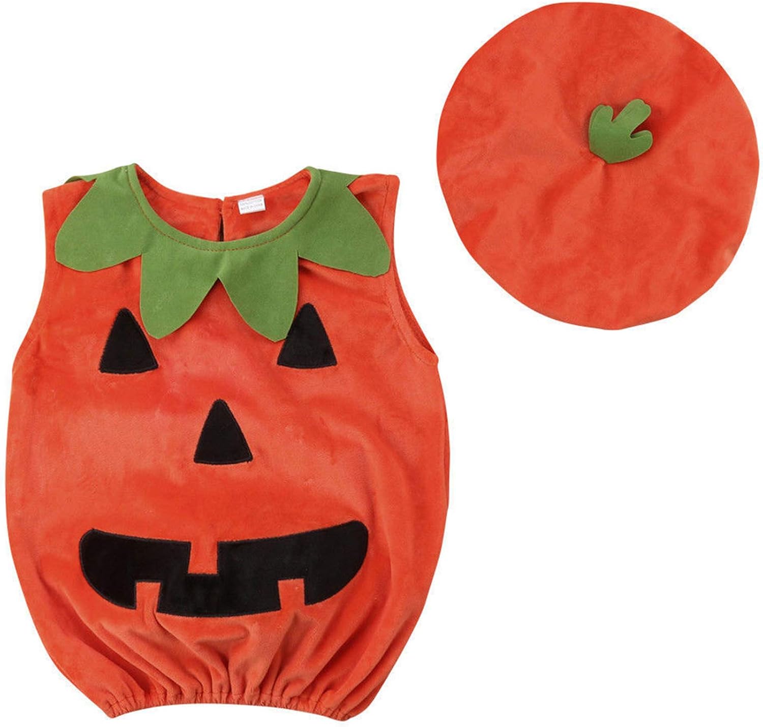 Cyicis Costume Halloween Bebe Garcon Fille Citrouille Barboteuse Vetements Halloween 0 18 Mois Combinaisons Et Barboteuses Bilkvarteret Bebe