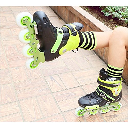 Kuxuan Adult Inline Skates Hockey Fitness Roller Blades Green 39 Buy