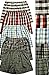 Alexander Del Rossa Mens Satin Boxer Shorts, Plaid Individual or Packs